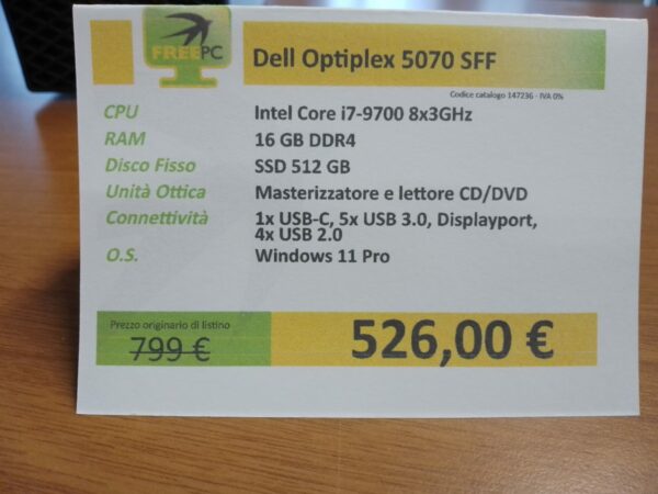 Dell Optiplex 5070 SFF (Xmas Time) - immagine 6